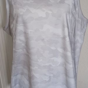Camo workout tank top